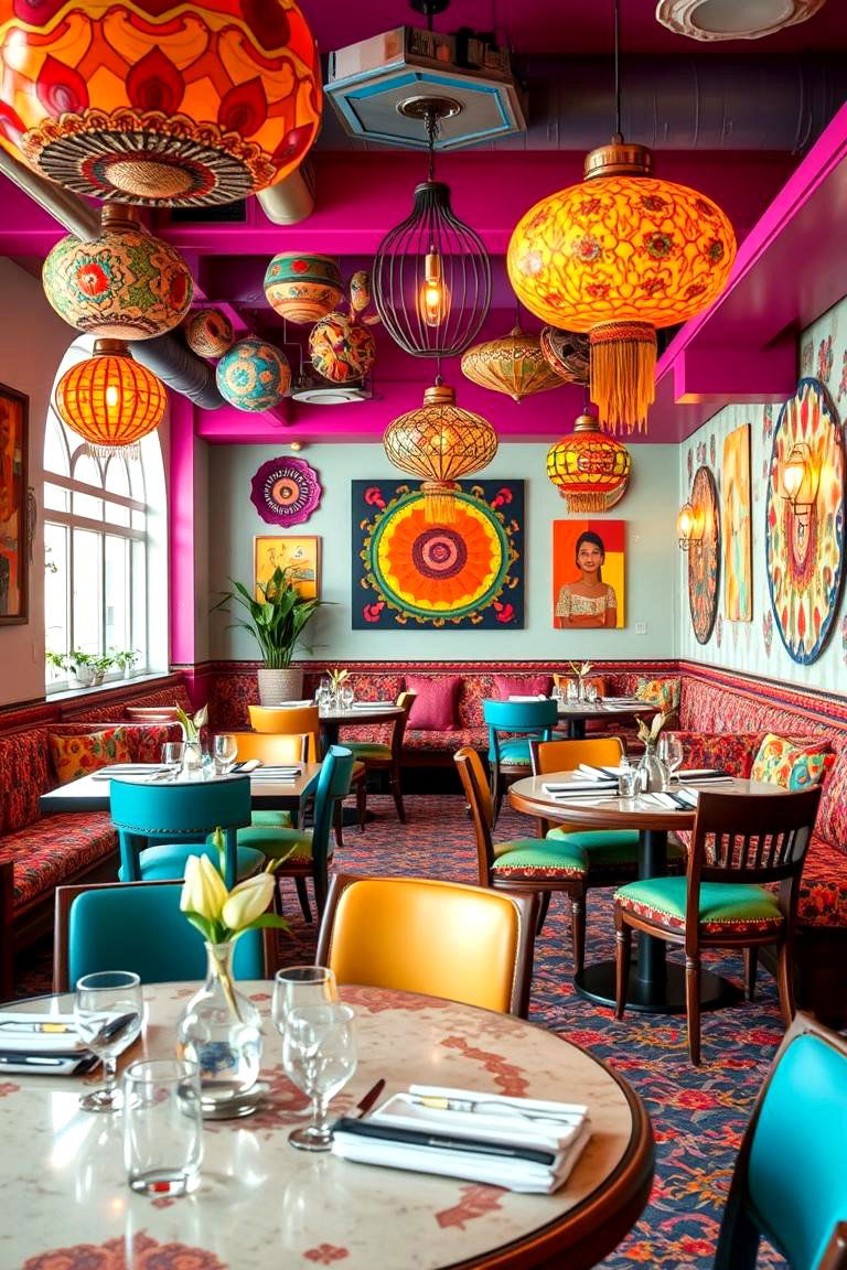 Bohemian Inspired Fixtures - 24 Dining Room Lighting Ideas