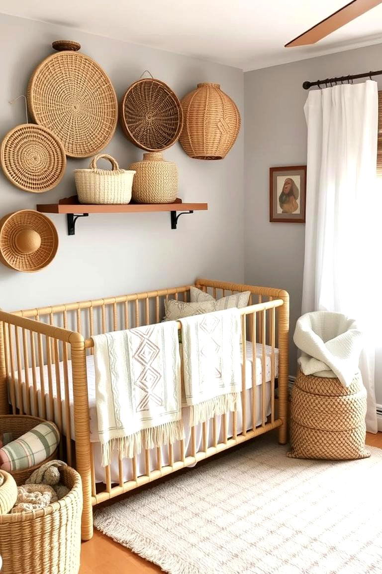 Bohemian Inspired Nursery - 24 Baby Girl Nursery Ideas