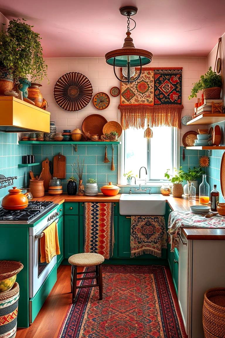 Bohemian Kitchen Vibes - 24 Dream Kitchen Ideas
