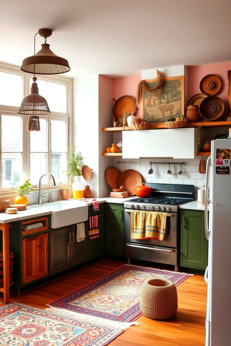 Bohemian Kitchen Vibes - 24 Cozy Kitchen Ideas