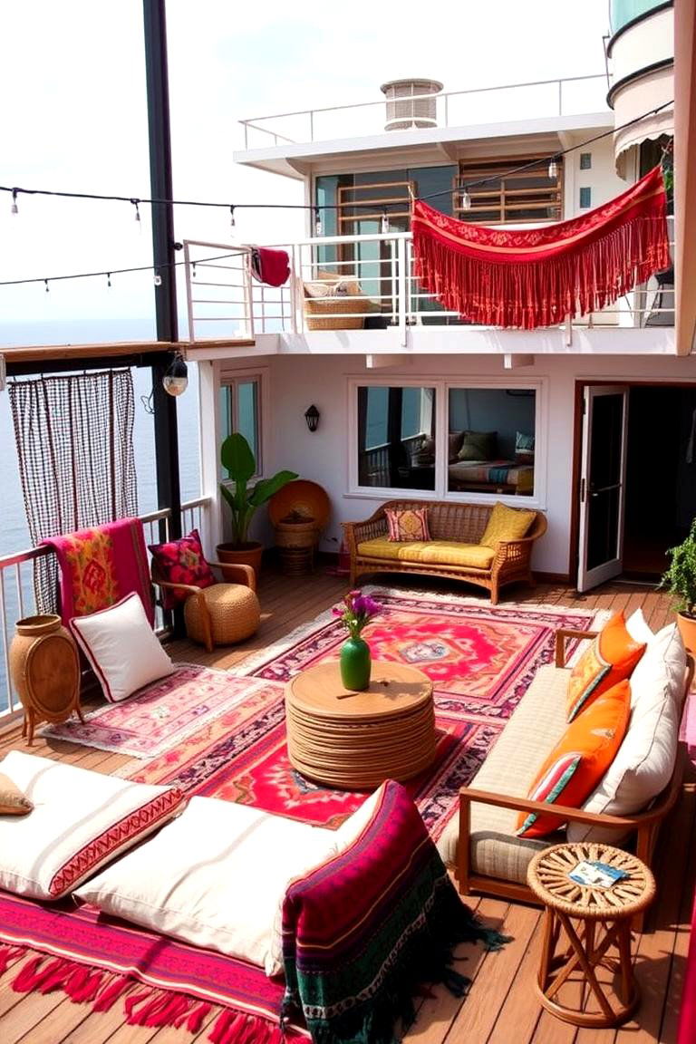 Bohemian Lounge - 24 2nd Floor Deck Ideas