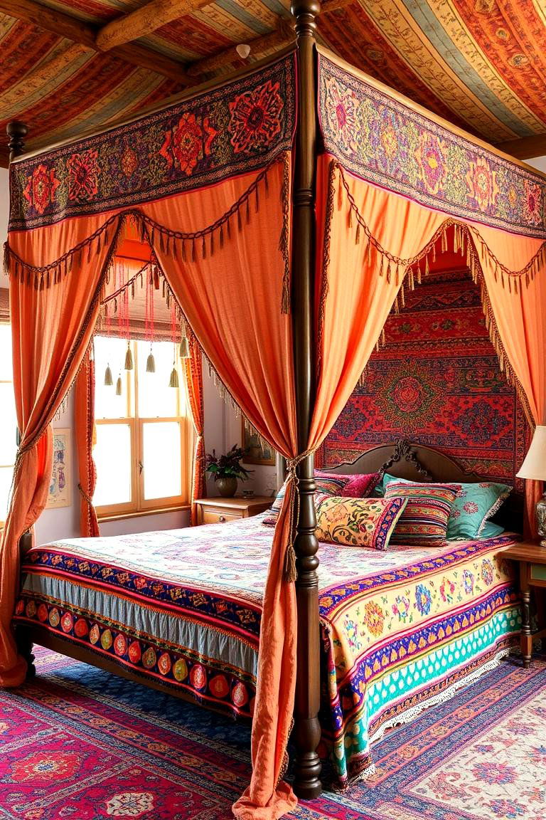 Bohemian Rhapsody Canopy Bed - 24 Canopy Bed Ideas