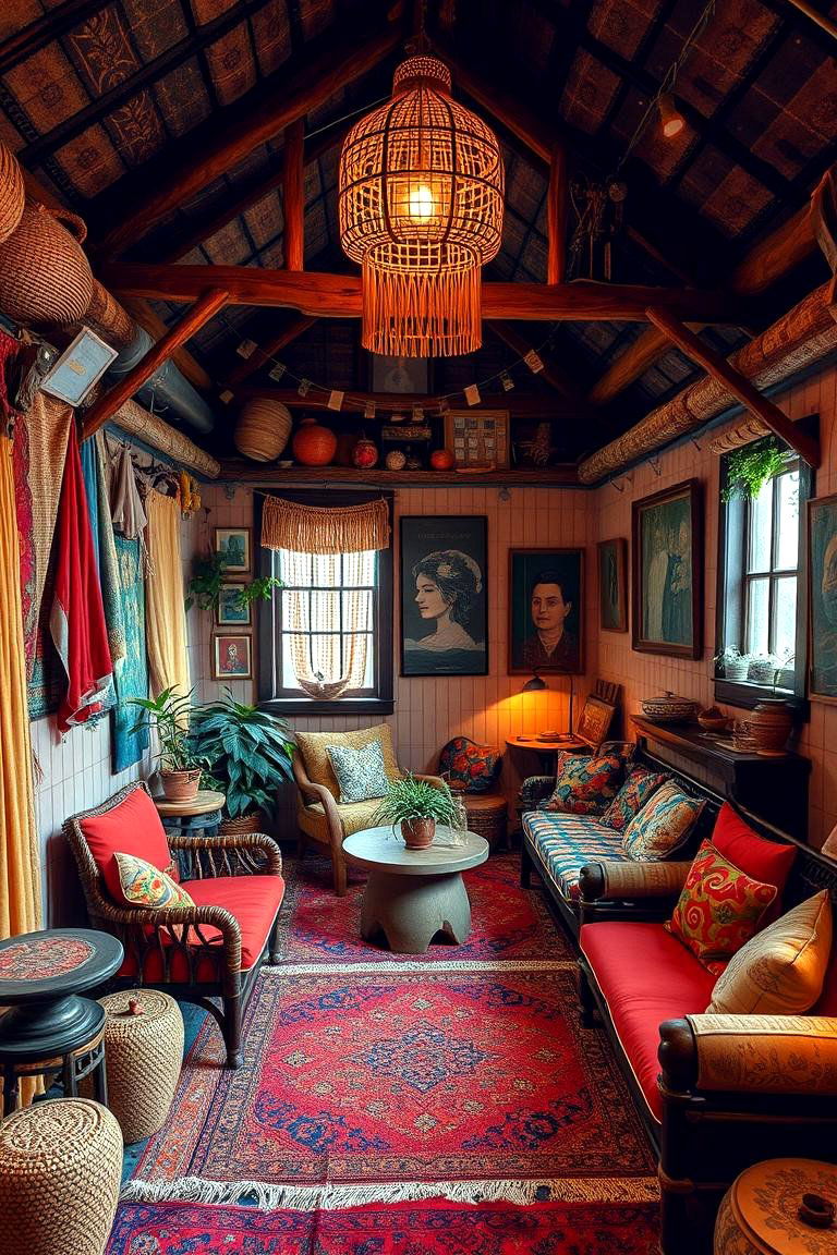 Bohemian Rustic Hideaway - 24 Rustic Pool House Ideas