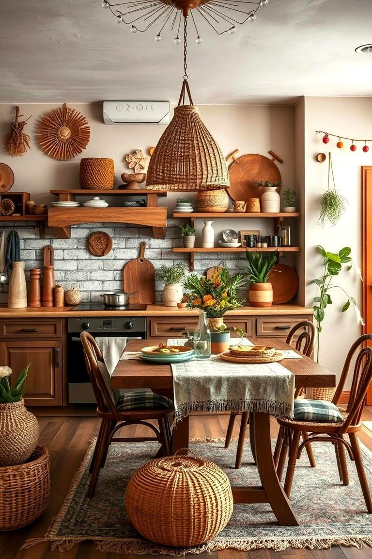Bohemian Vibe Kitchen Diner - 24 Kitchen Diner Ideas