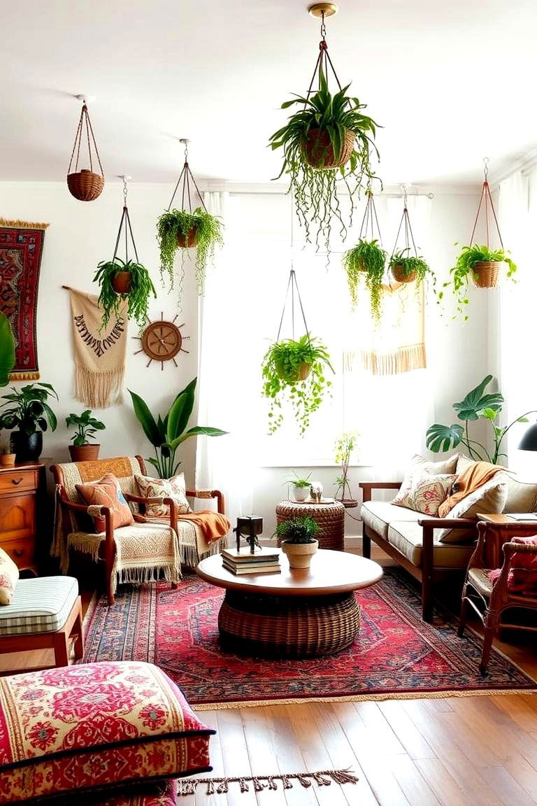 Bohemian Vibes - 24 Eclectic Interior Design Ideas