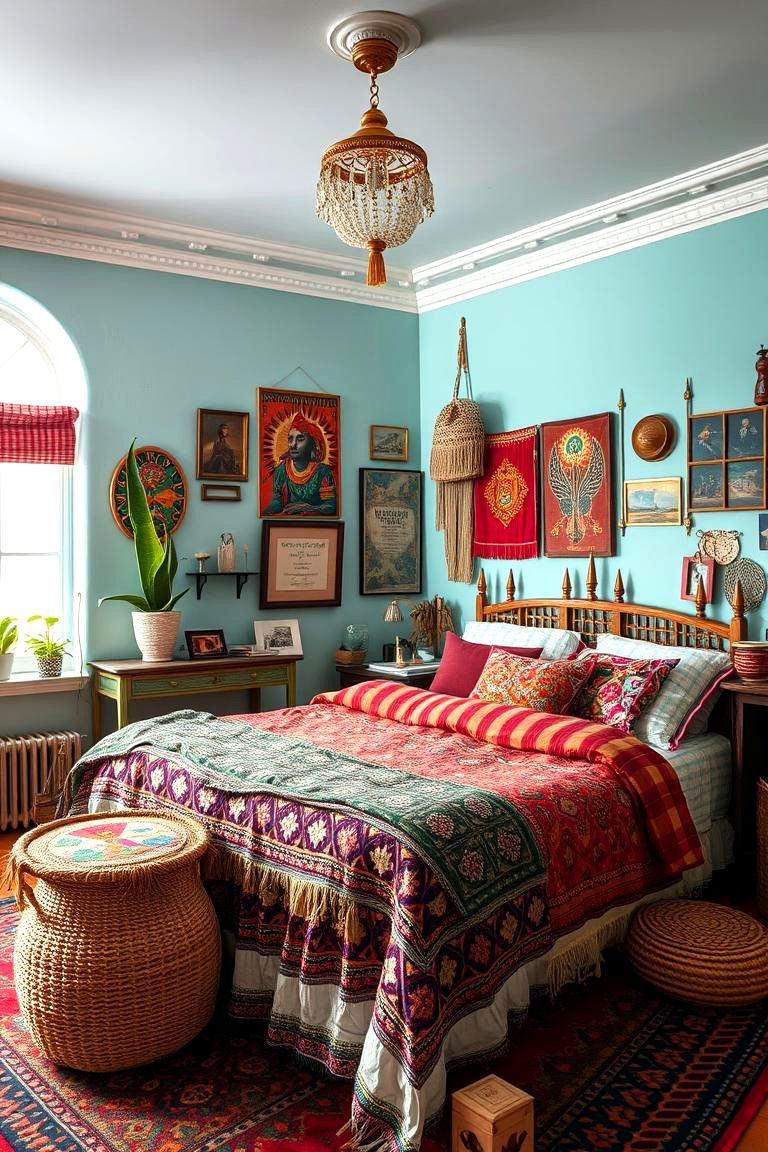 Bohemian Vibes Escape - 24 Bedroom Decor Ideas