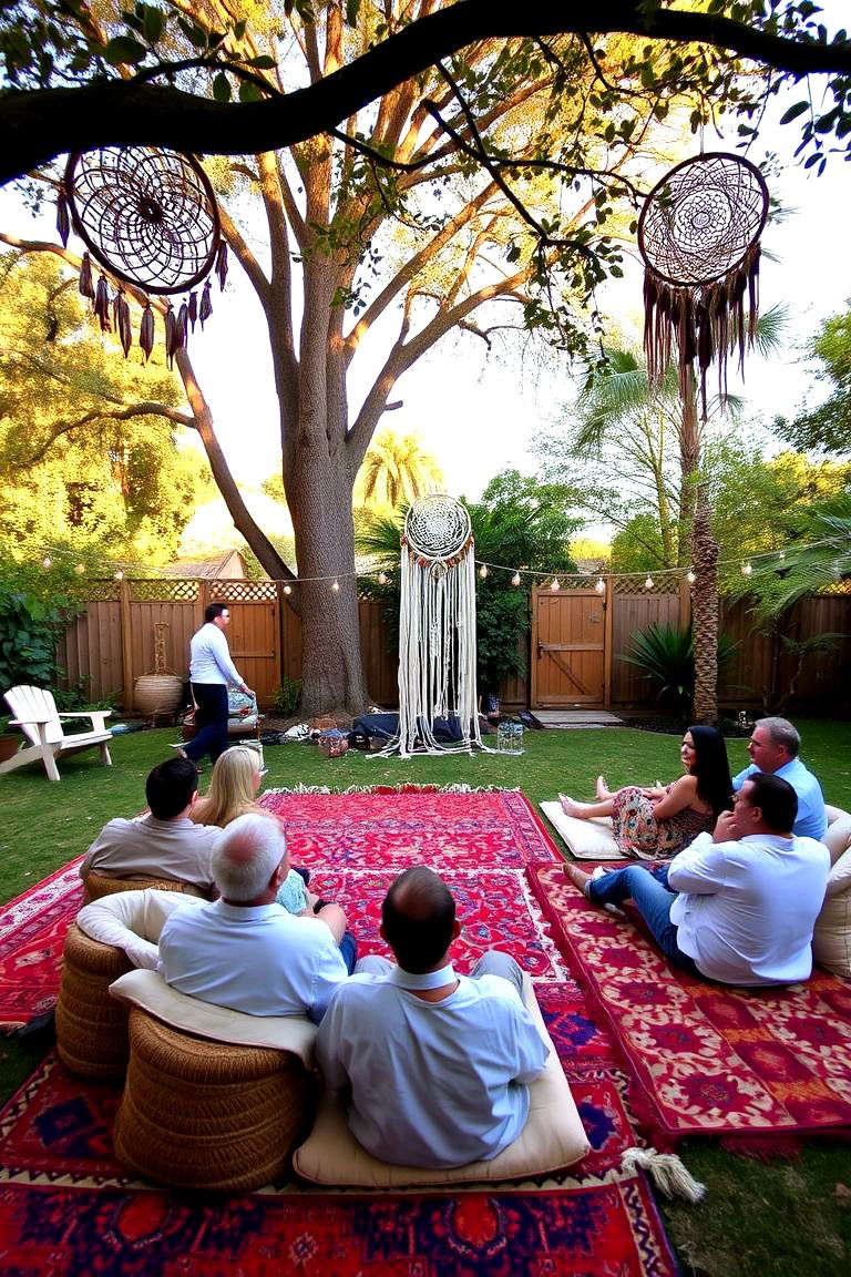 Bohemian Vibes - 24 Backyard Wedding Ideas