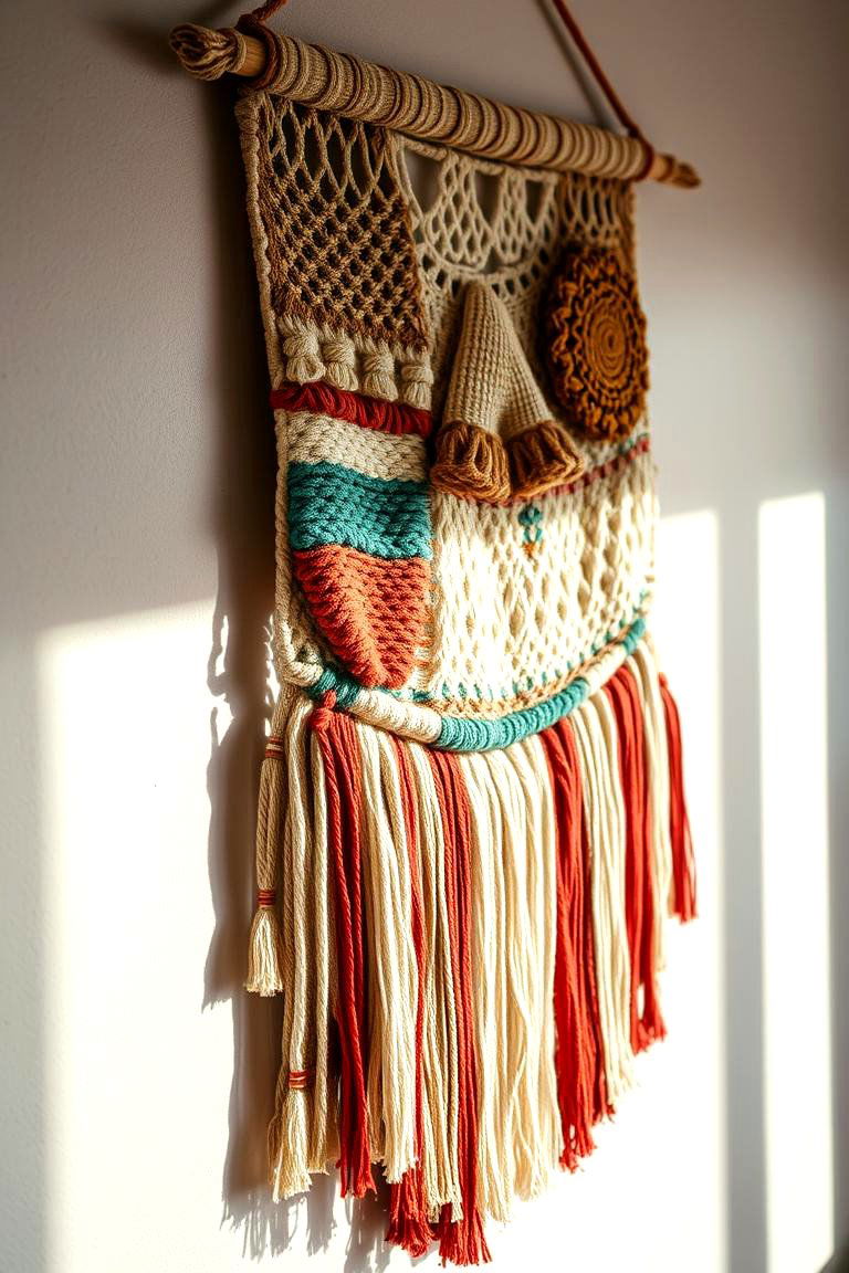 Boho Chic Wall Hangings - 24 Bohemian Desert Decor Ideas