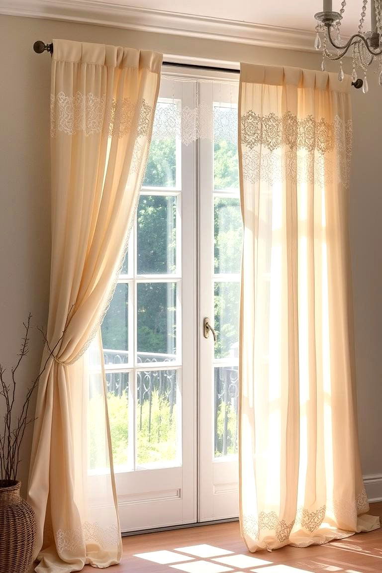 Boho Chic Window Treatments - 24 Boho Cottage Style Decor Ideas