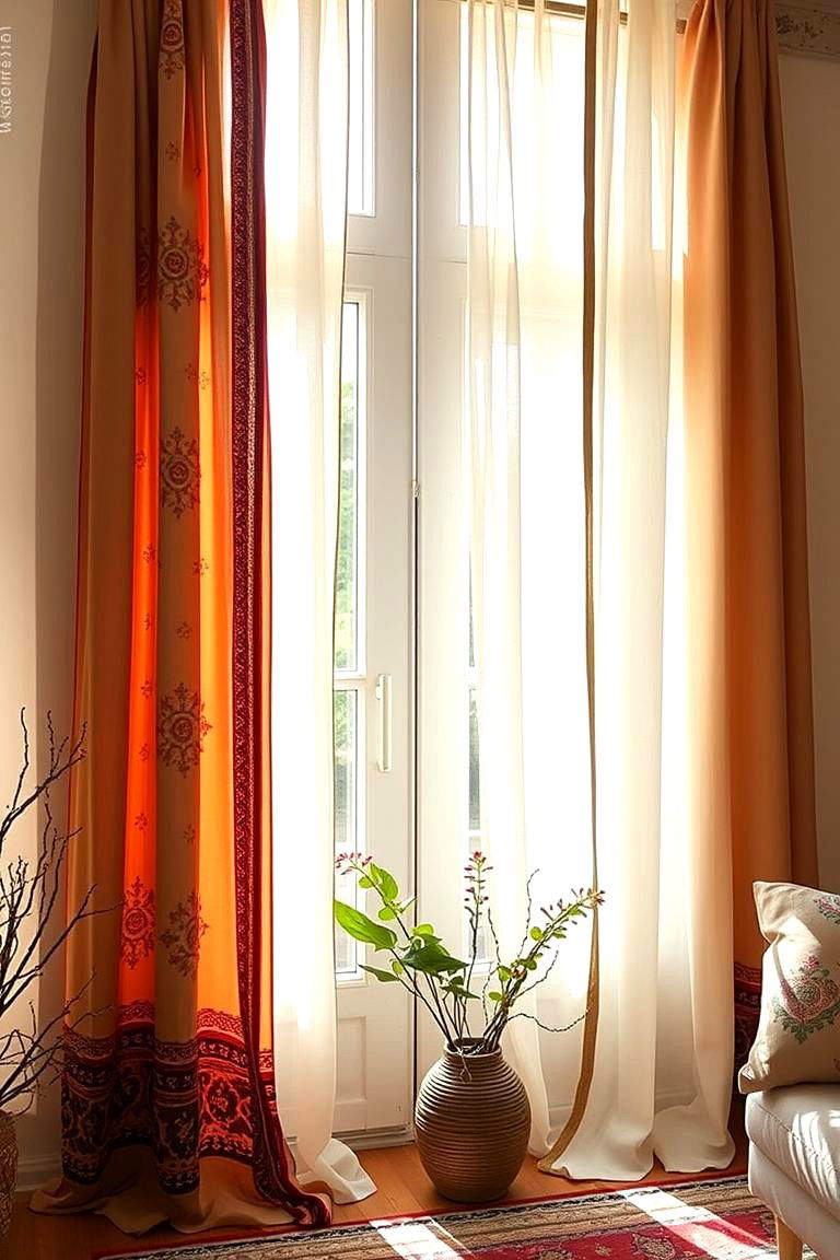 Boho Curtains and Drapes - 24 Boho Decor Ideas