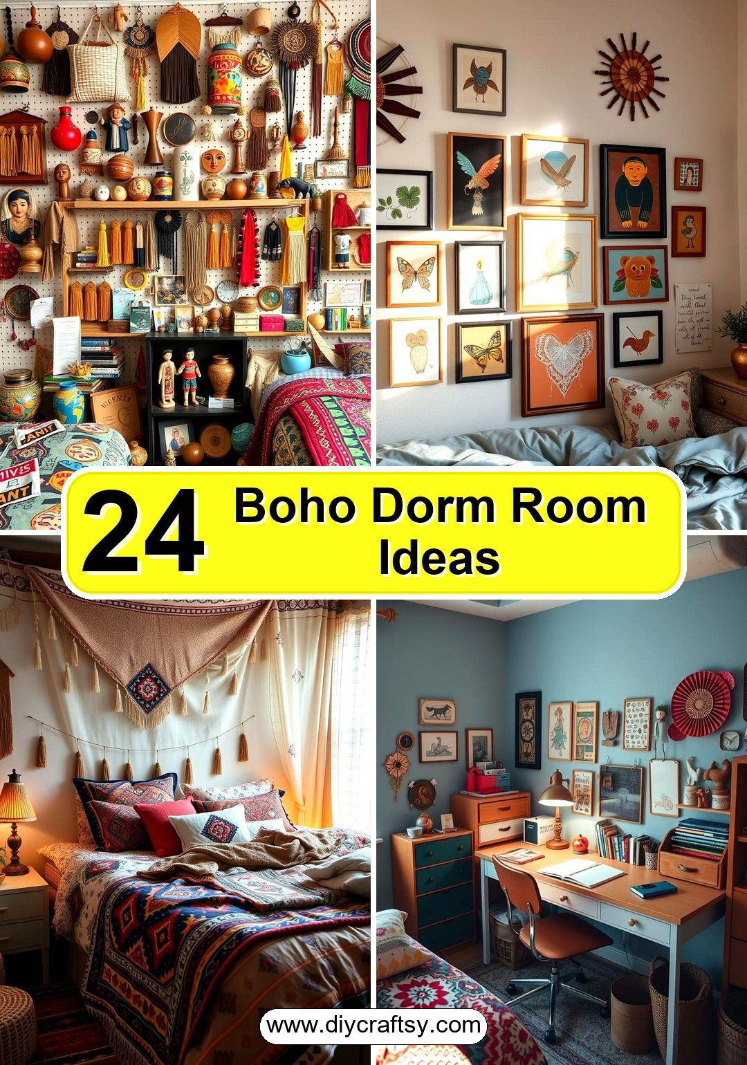 Boho Dorm Room Ideas