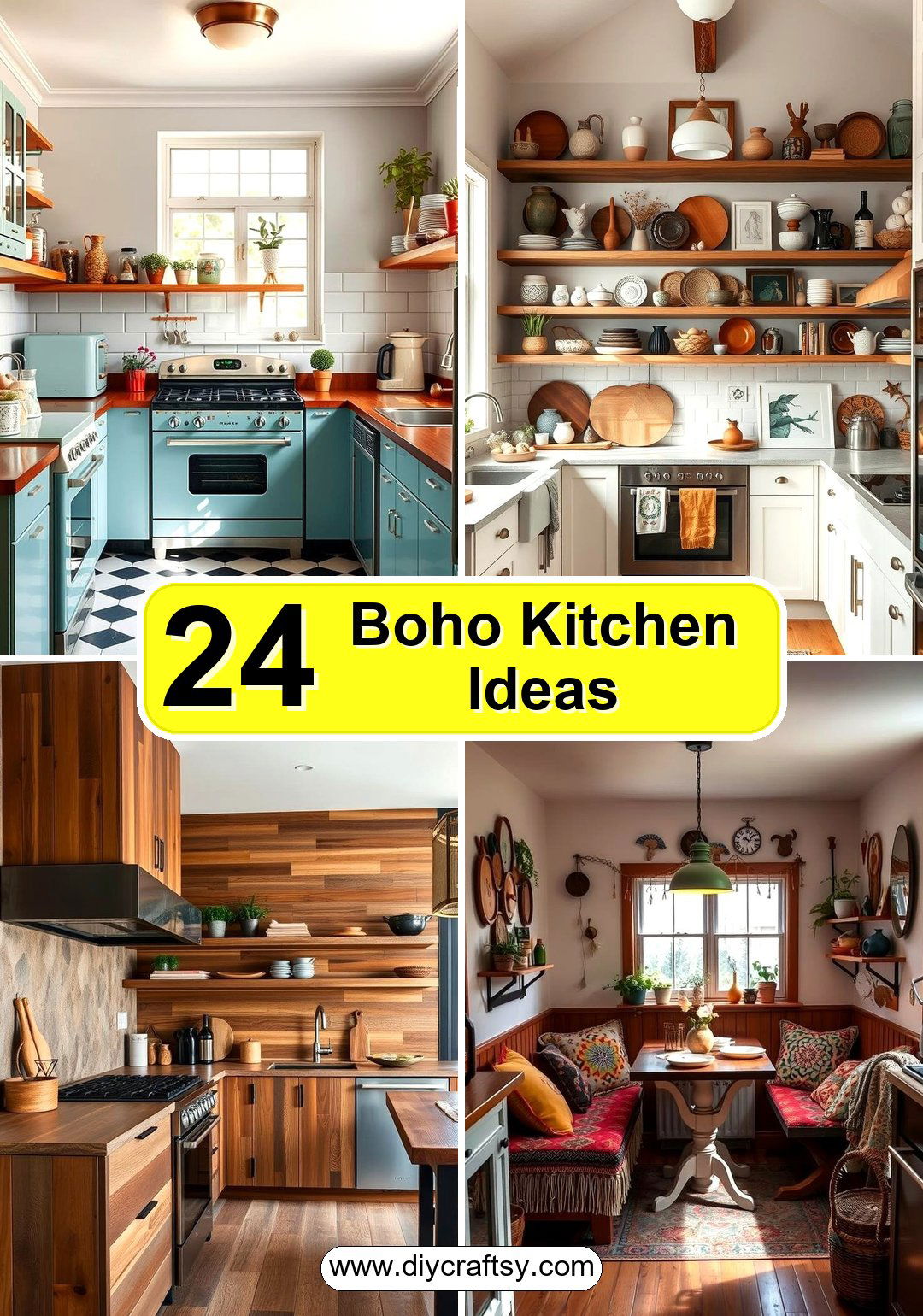 Boho Kitchen Ideas
