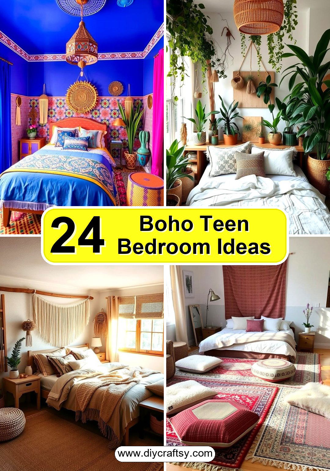 Boho Teen Bedroom Ideas