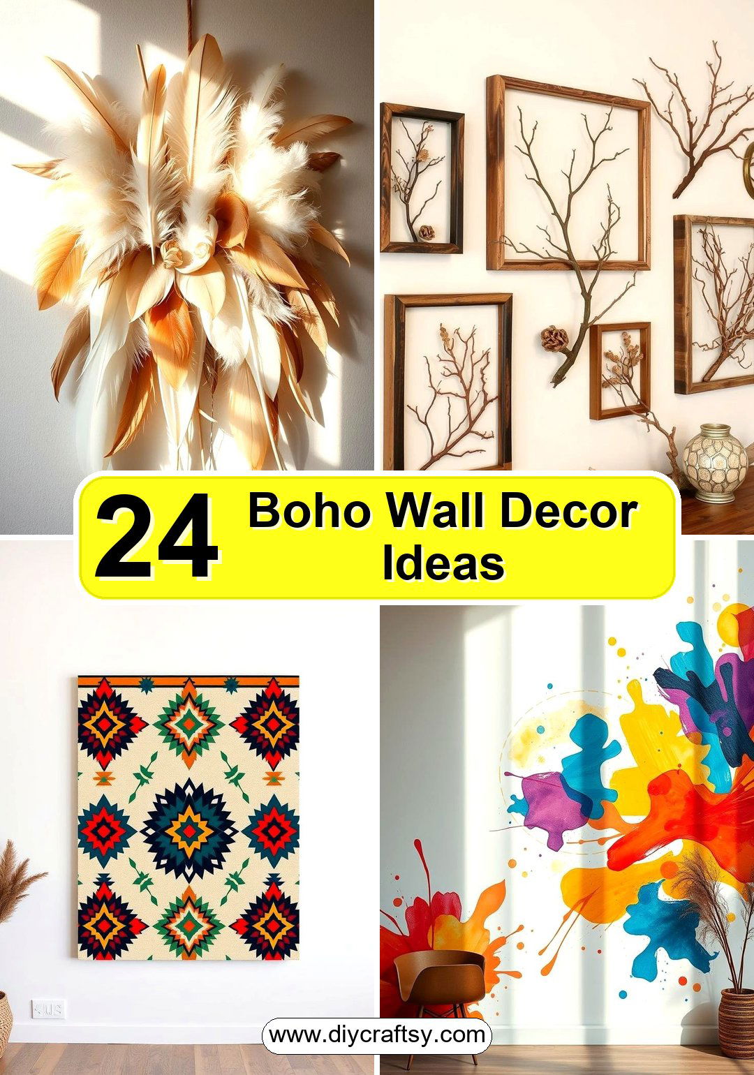 Boho Wall Decor Ideas