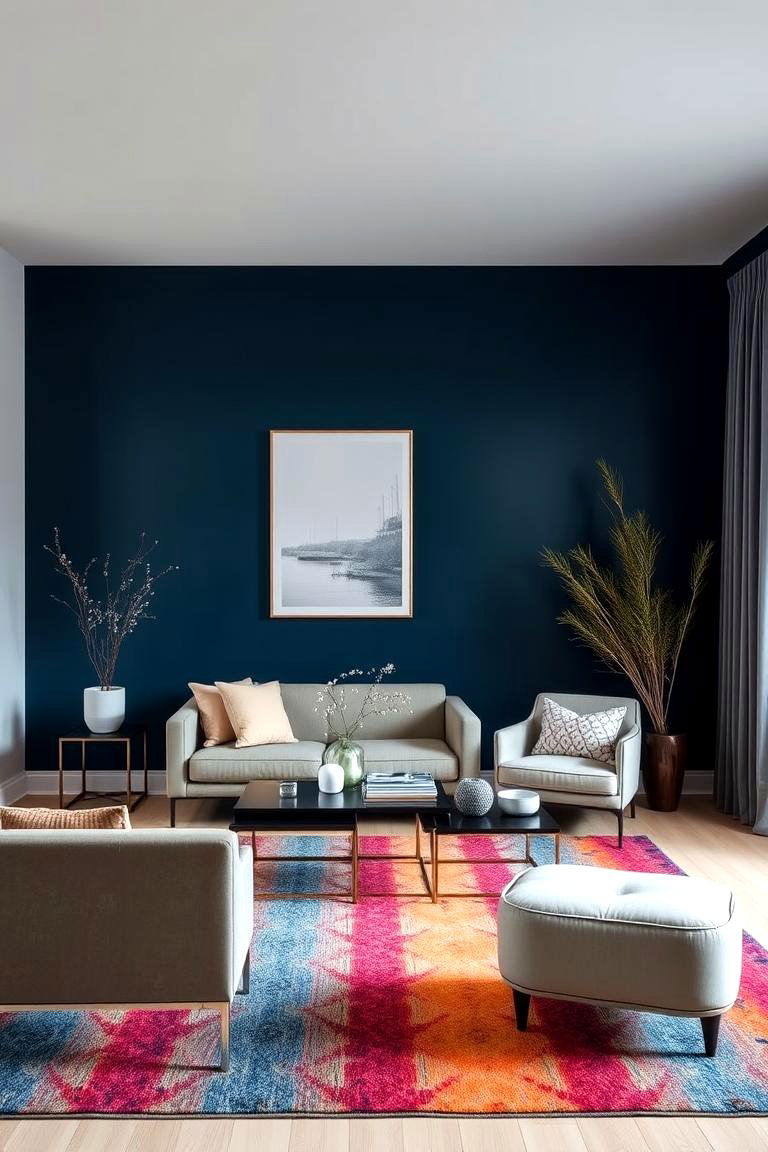 Bold Accent Walls for Energy - 24 Morning Room Ideas