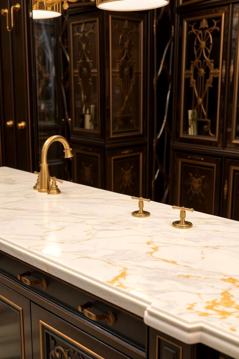 Bold Art Deco Furniture Pieces - 24 Art Deco Kitchen Ideas
