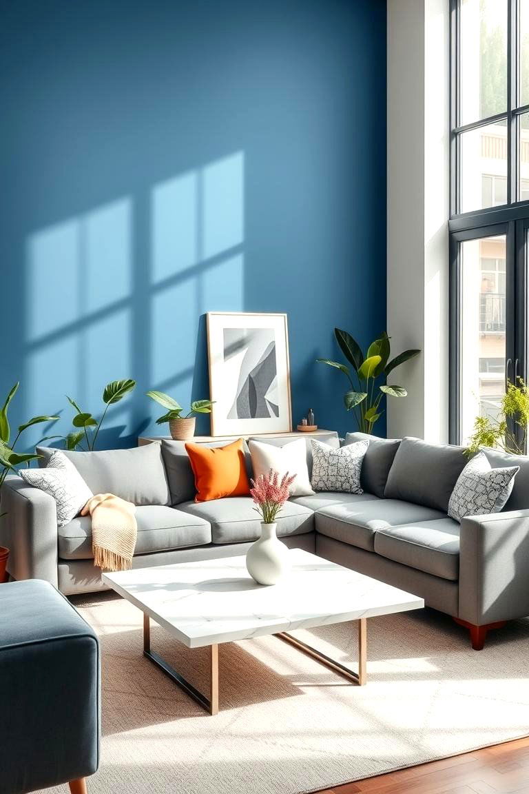 Bold Blue A Fresh Take on Classic Color - 24 Accent Wall Colors