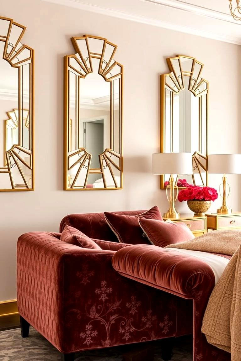 Bold Color Palettes - 24 Art Deco Interior Design Ideas