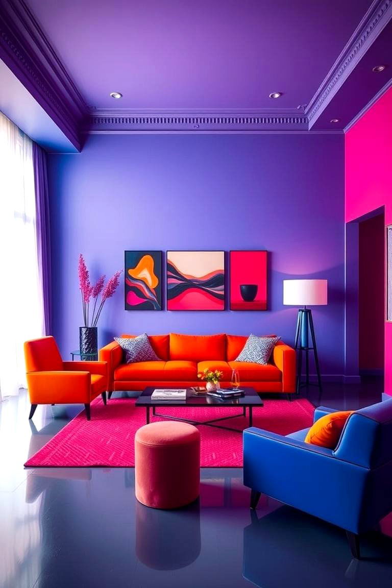Bold Color Statements - 24 Contemporary Interior Design Style Ideas