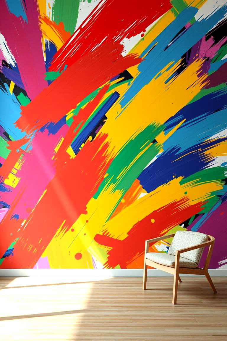 Bold Colorful Murals - 24 Wall Decor Ideas