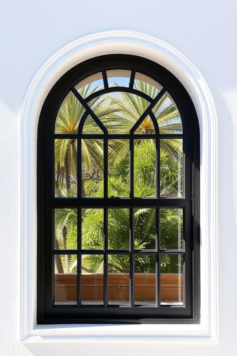 Bold Contemporary Edge - 24 spanish style windows