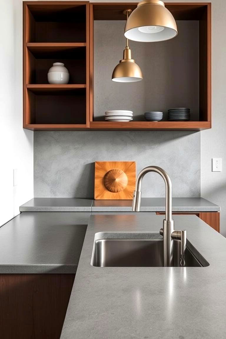 Bold Countertop Choices - 24 Eclectic Kitchen Ideas