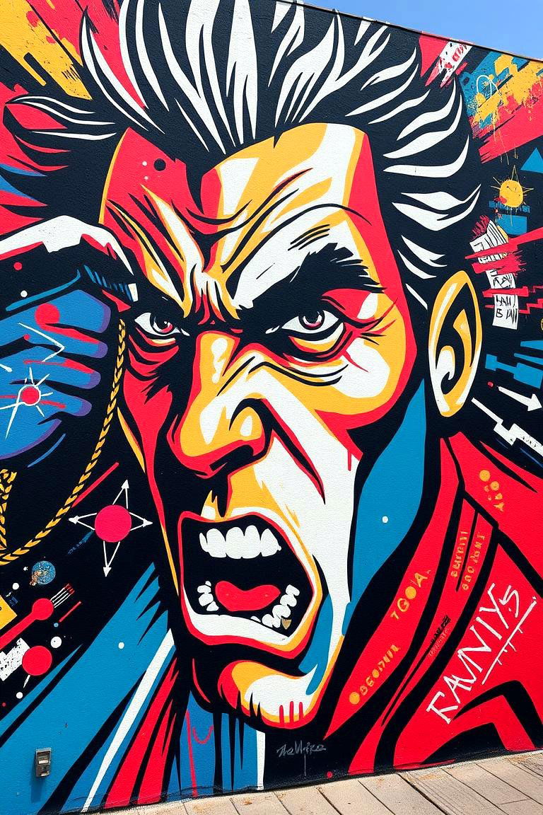 Bold Expression Mural - 24 Texas Murals