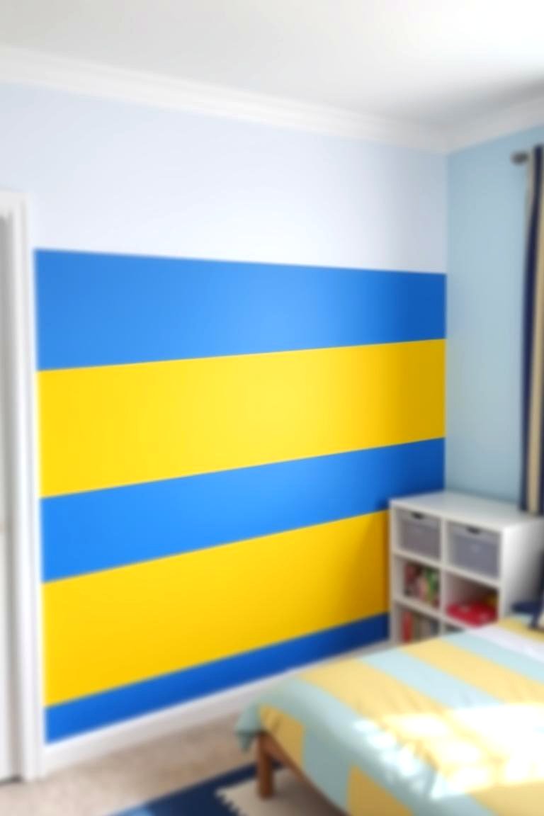 Bold Geometric Patterns - 24 Kids Room Paint Ideas