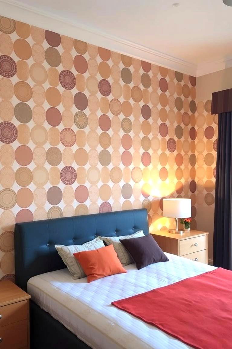 Bold Geometric Patterns - 24 60s Bedroom Ideas