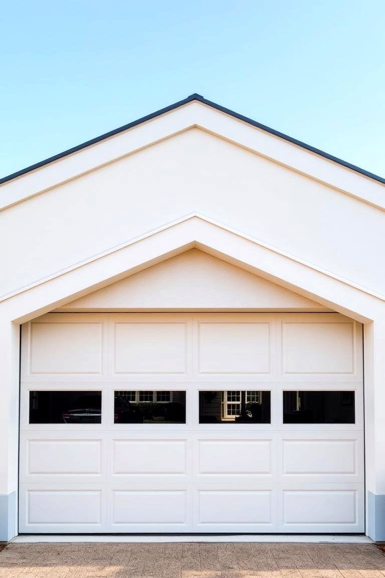 Bold Geometric Trim - 24 Exterior Taupe House Color Combinations