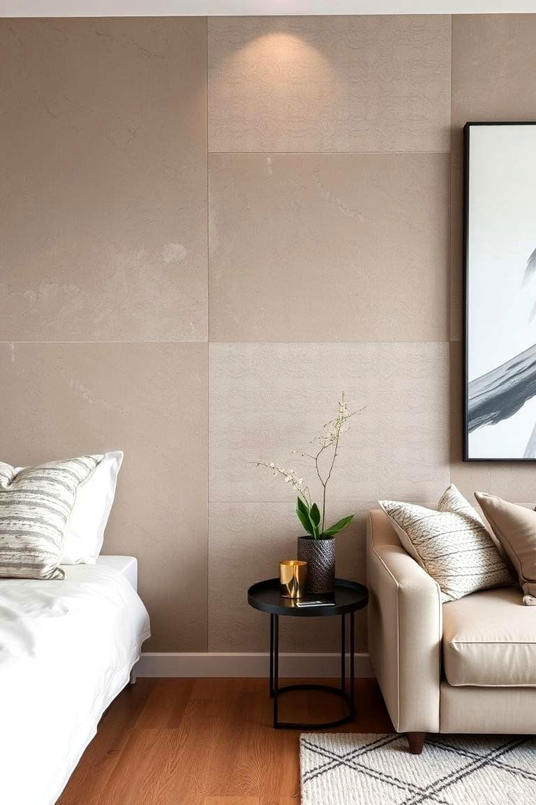 Bold Greige Accent Walls - 24 Greige Interior Design Ideas