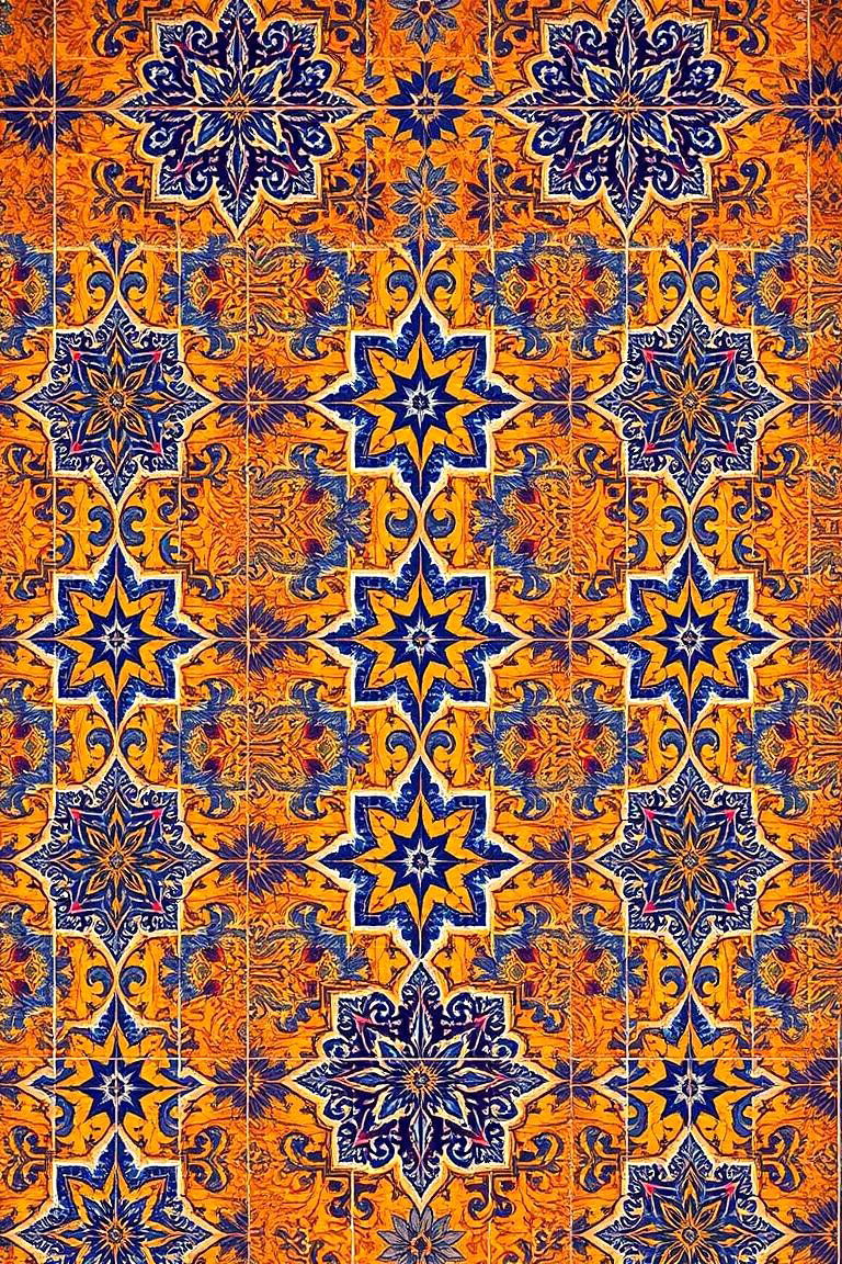 Bold Mediterranean Tiles - 24 Mediterranean Kitchen Ideas