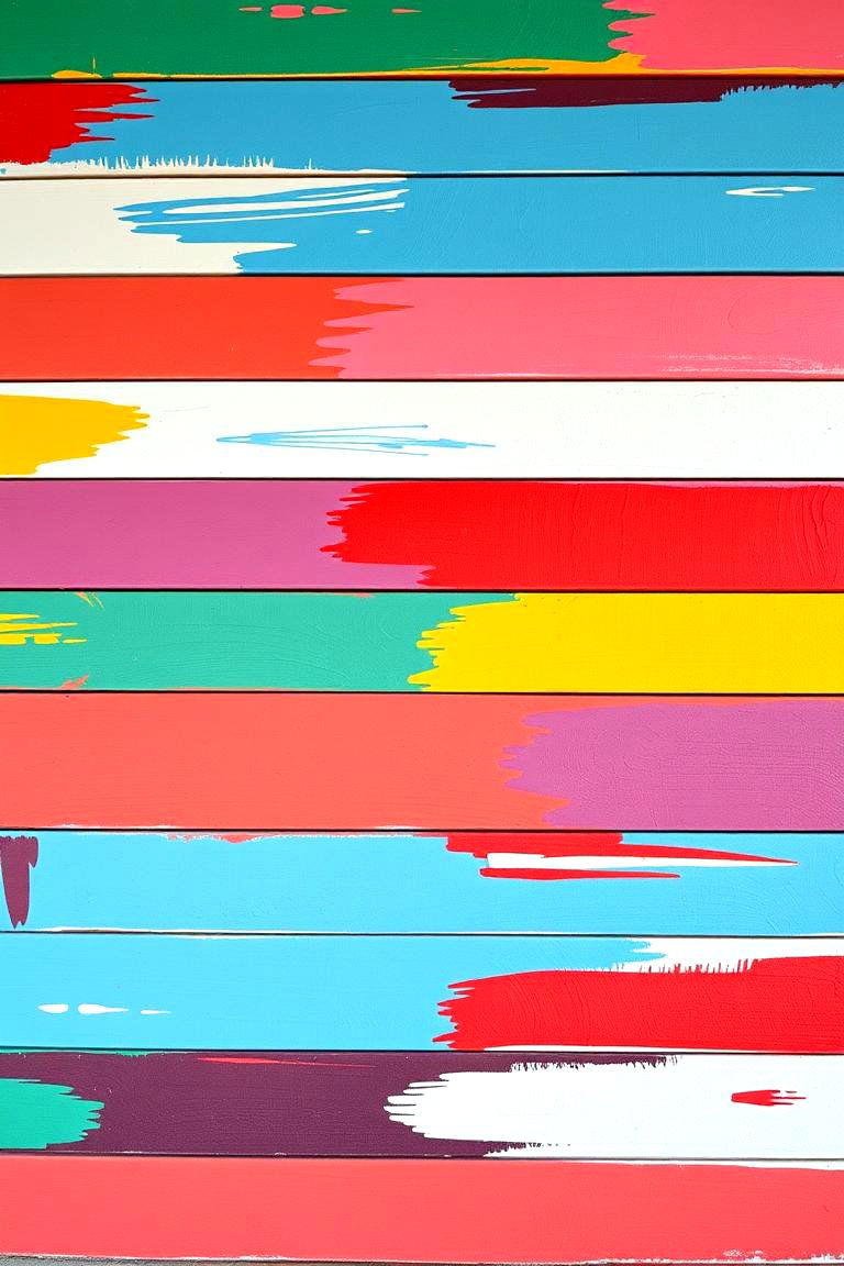 Bold Painted Board and Batten Wall - 24 Board and Batten Wall Ideas