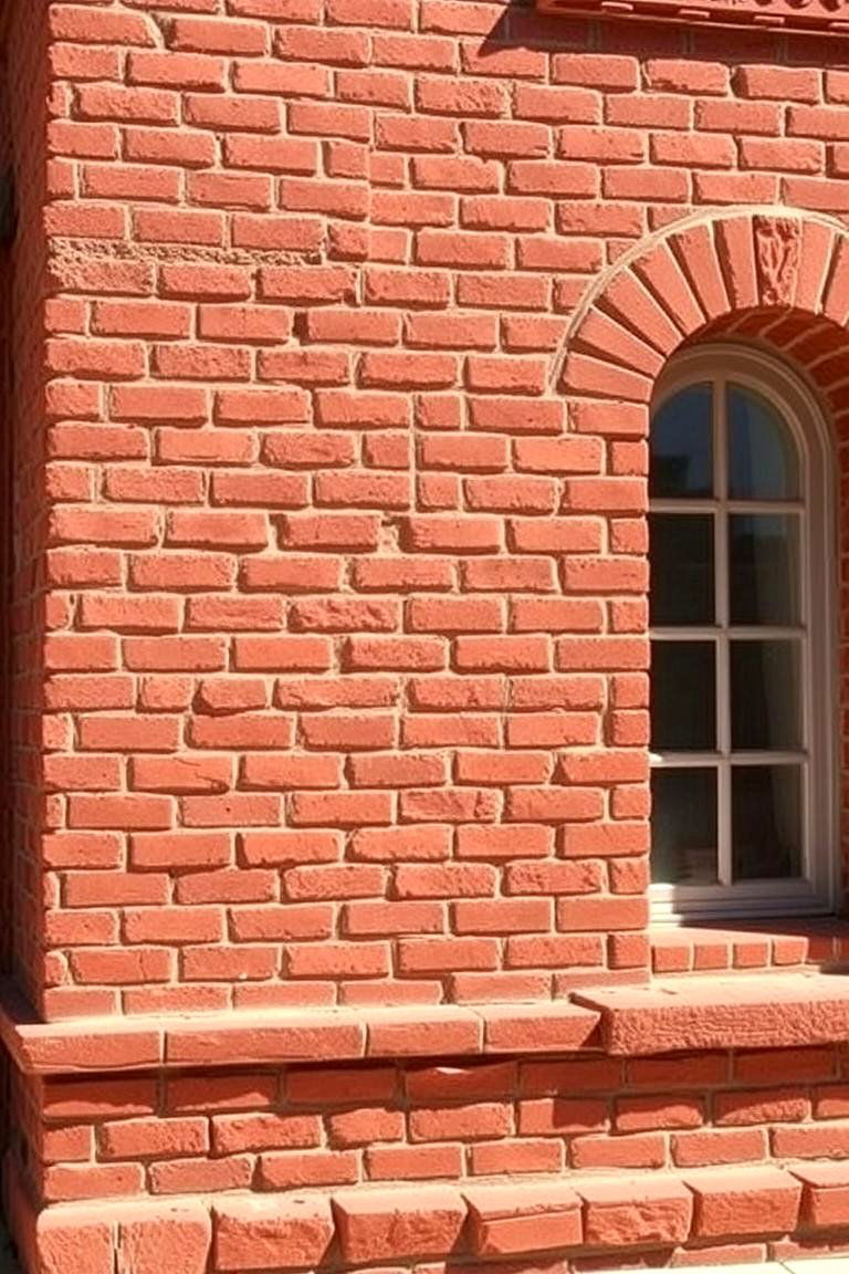 Bold Red Brick Faade - 24 red home exterior ideas