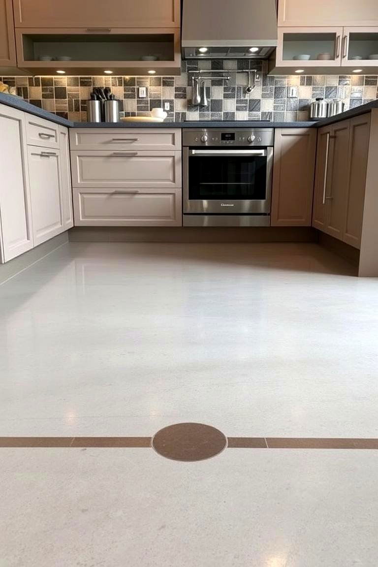Bold Tile Accents on Countertops - 24 Art Deco Kitchen Ideas