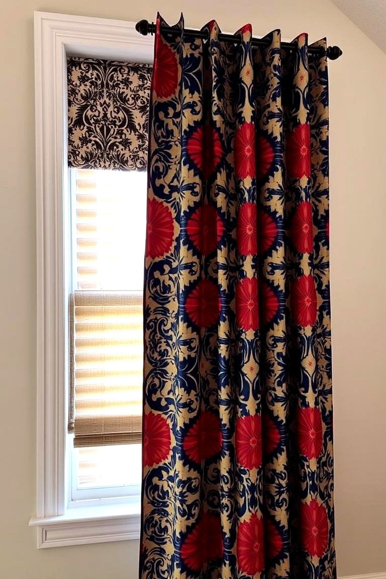 Bold Window Treatments - 24 Maximalist Decor Ideas
