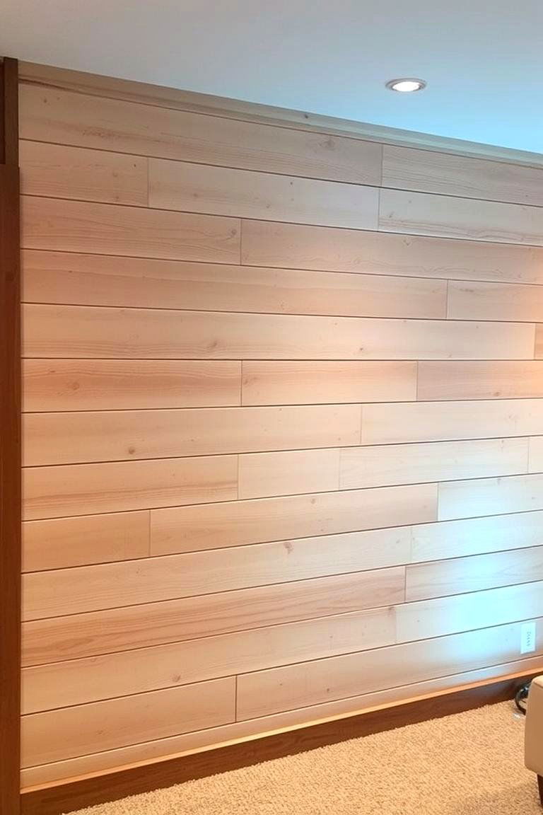 Bold Wood Paneling - 24 Basement Accent Wall Ideas