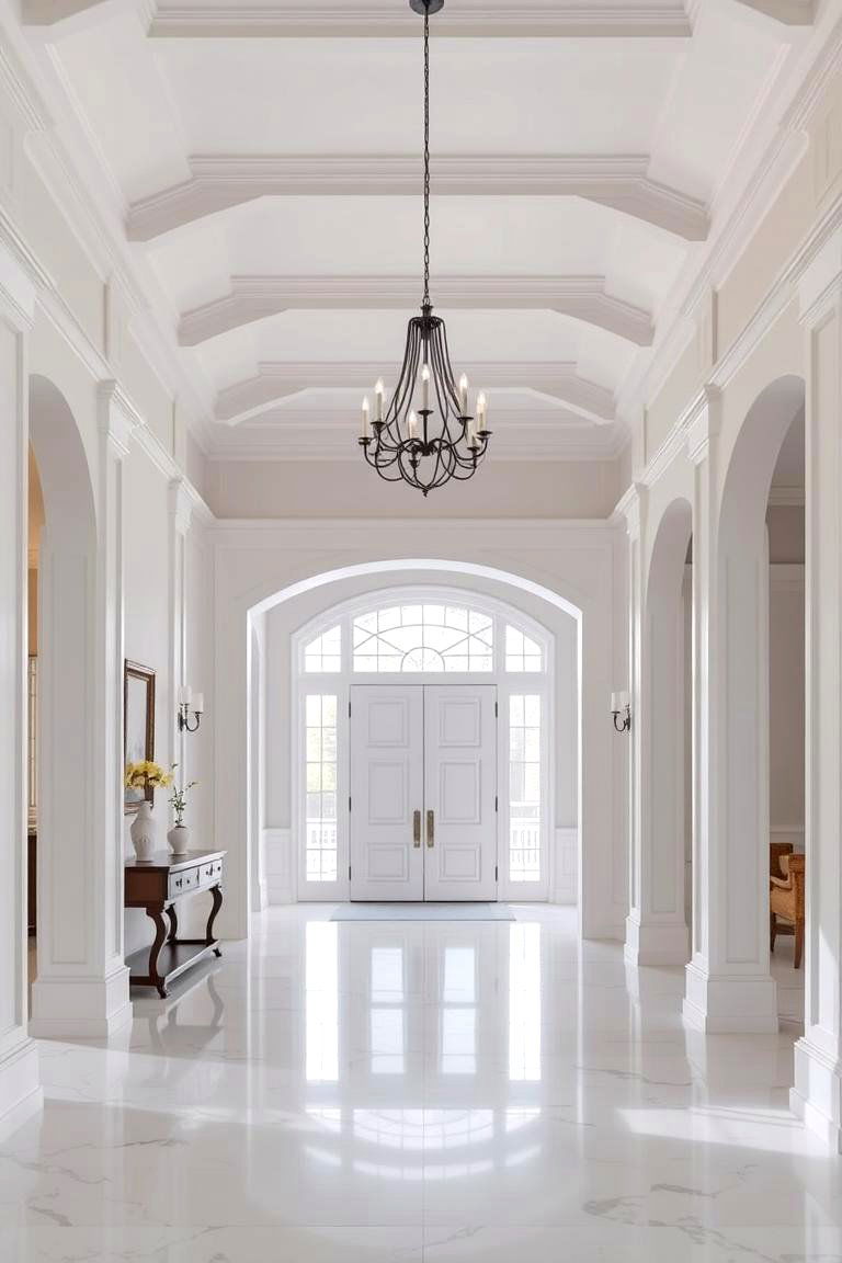 Bold and Dramatic Floor to Ceiling Molding - 24 Wall Molding Ideas