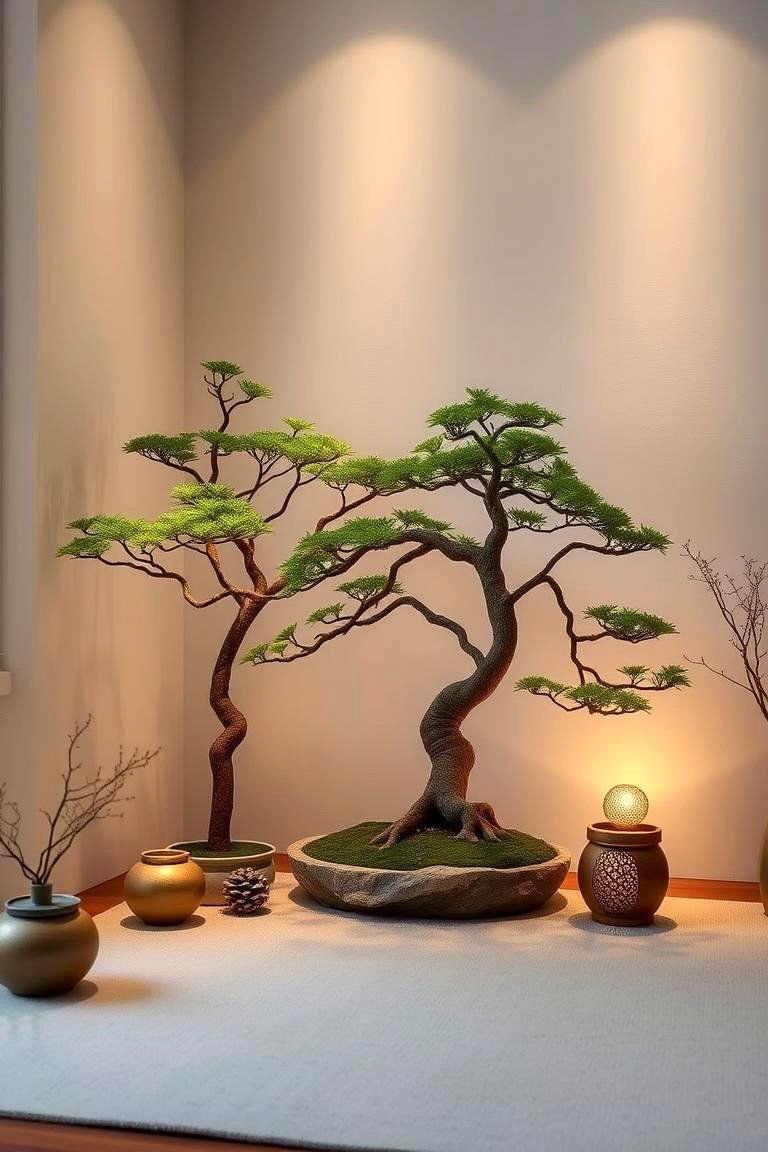 Bonsai Meditation Corner - 24 Bonsai Garden Ideas