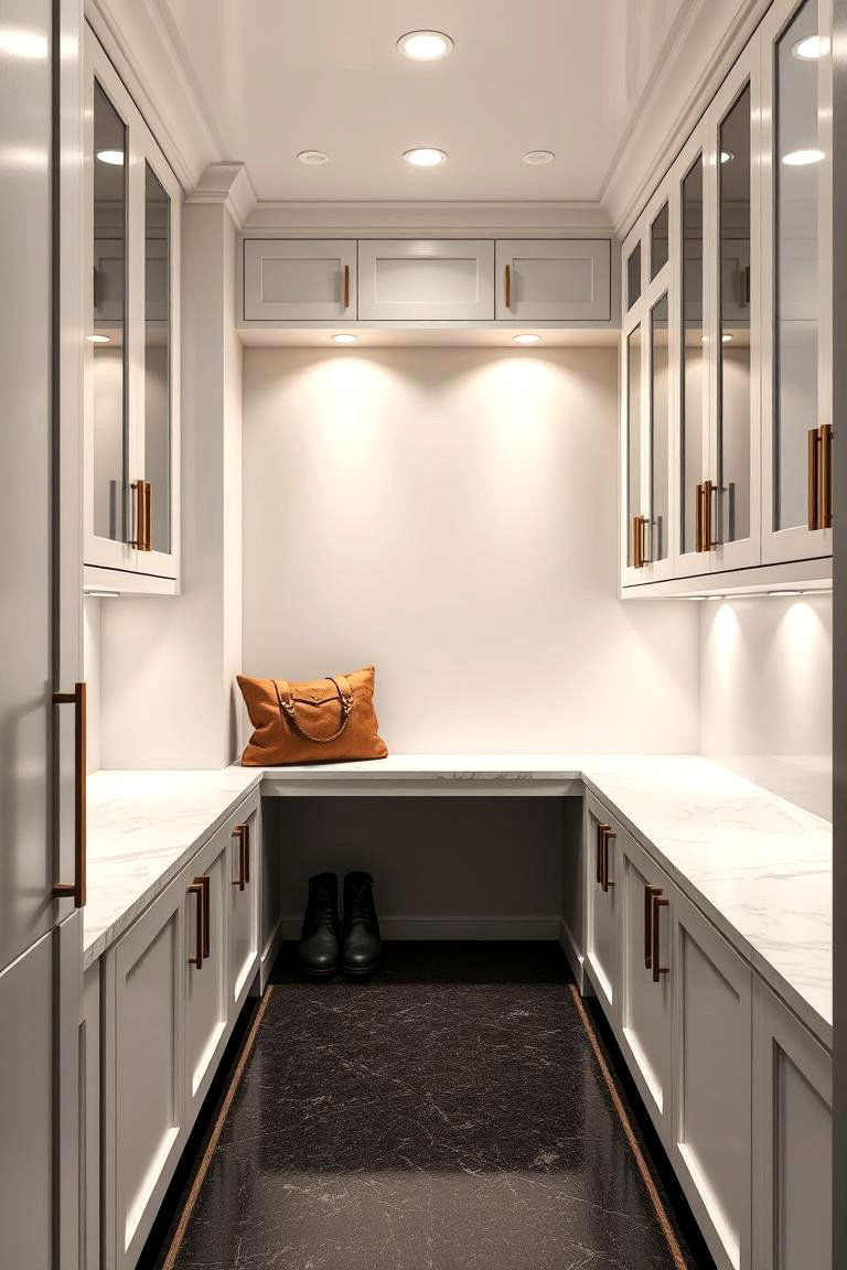 Boot Room with a Touch of Elegance - 24 Boot Room Ideas