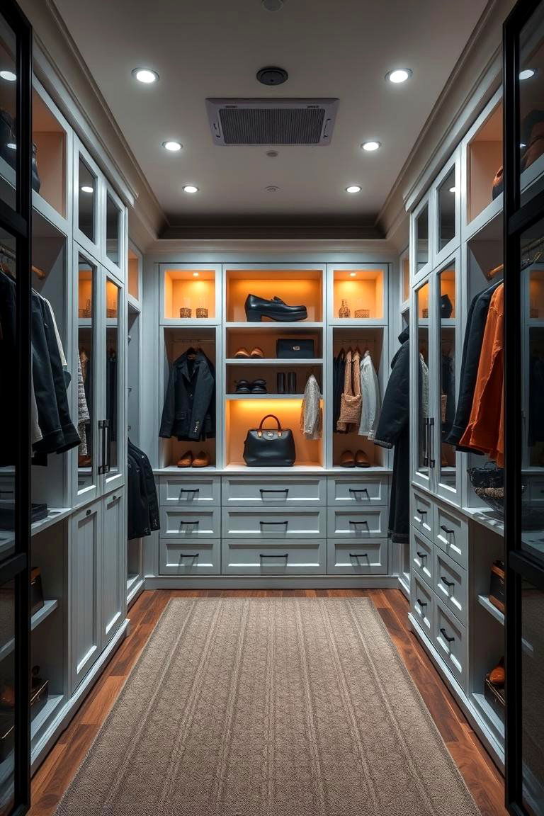 Boot Room with a Walk In Closet Vibe - 24 Boot Room Ideas