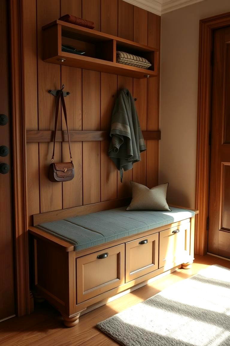 Boot Storage Benches - 24 Boot Storage Ideas