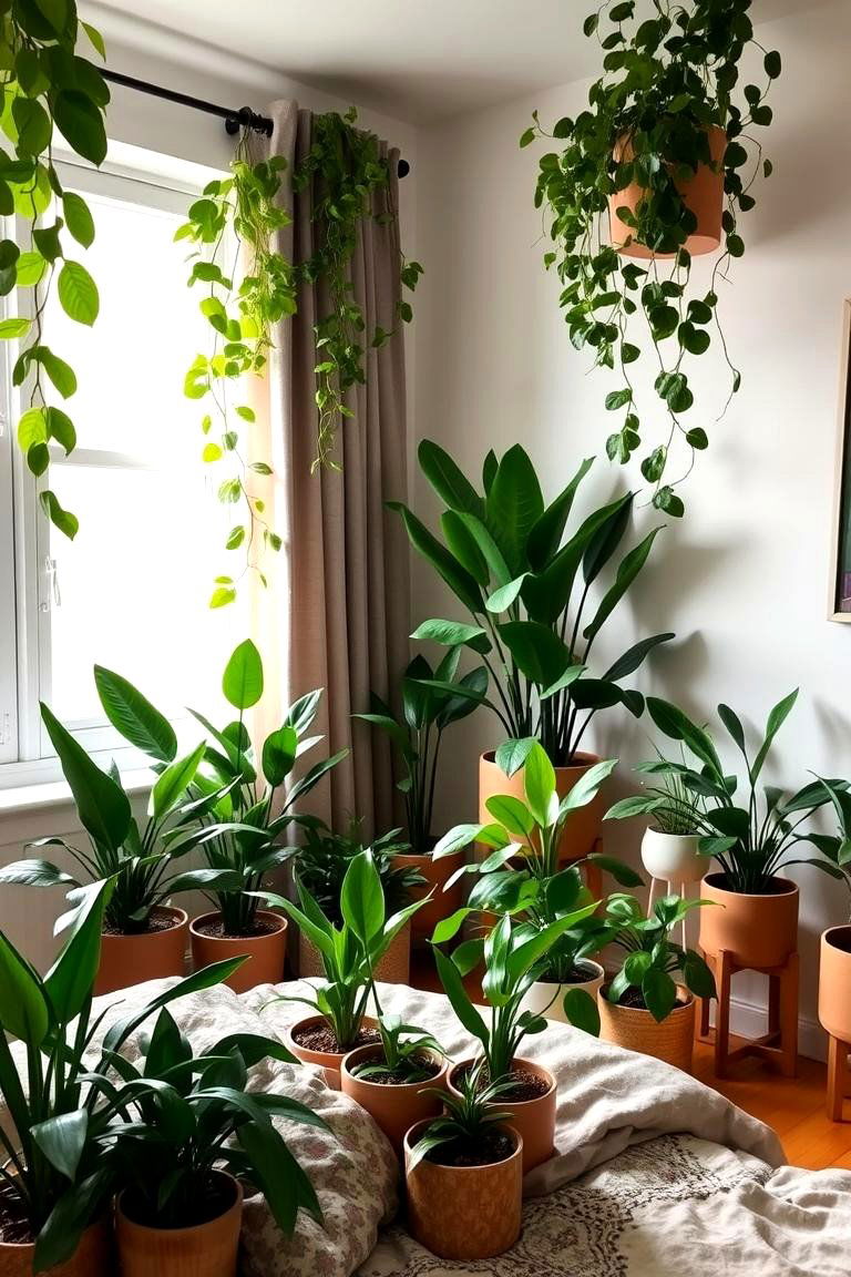 Botanical Accents - 24 Forest Themed Bedroom Ideas
