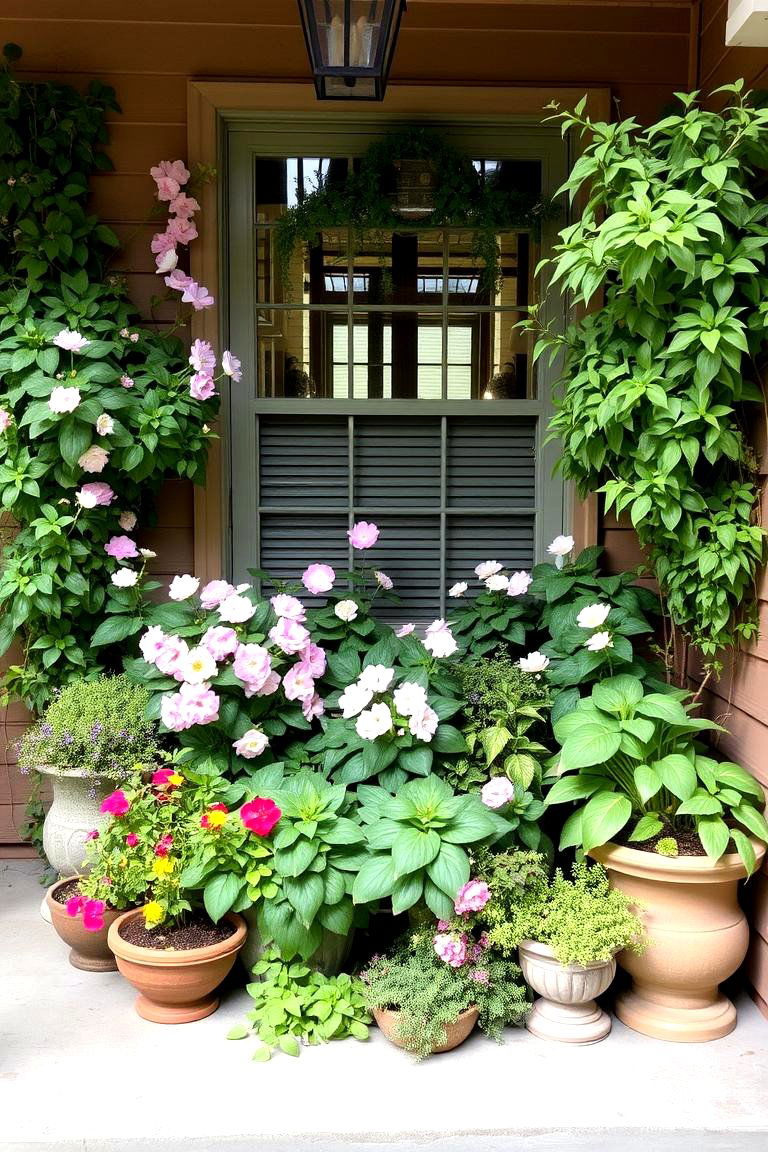 Botanical Beauty Nook - 24 Porch Greenhouse Ideas