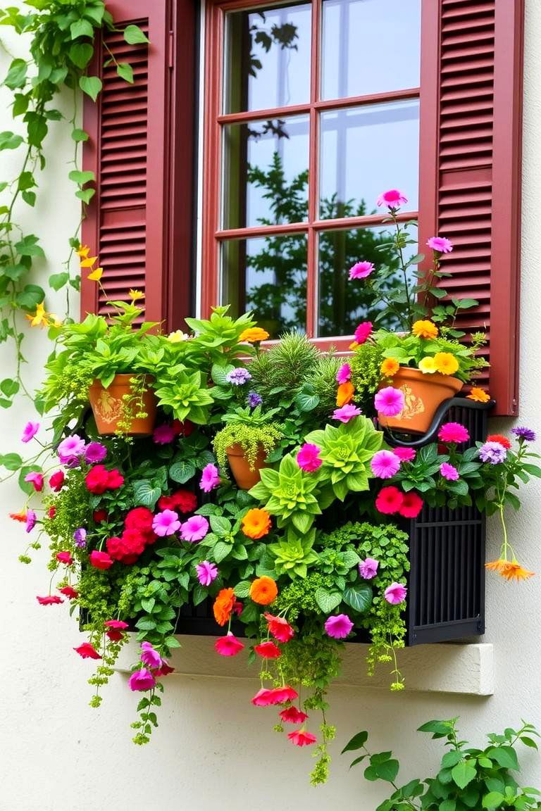 Botanical Escape Juliet Balcony - 24 Juliet Balcony Ideas