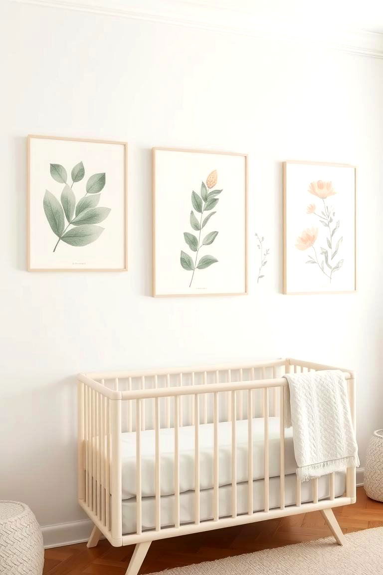 Botanical Prints - 24 Boho Nursery Ideas