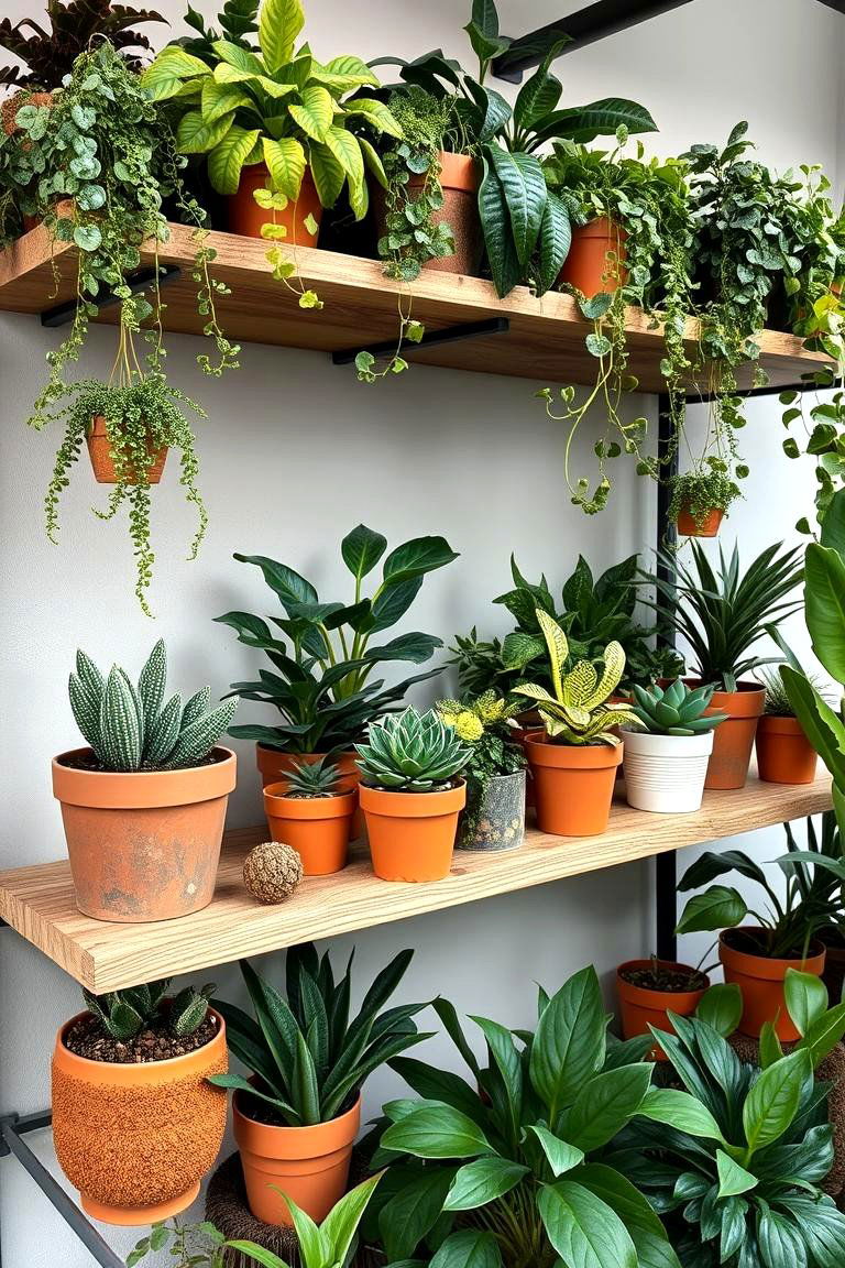Botanical Shelf Decor - 24 Shelf Decor Ideas
