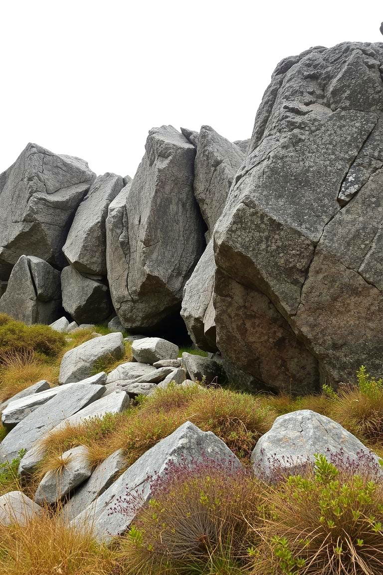 Boulder Stone Edging - 24 Stone Garden Edging Ideas