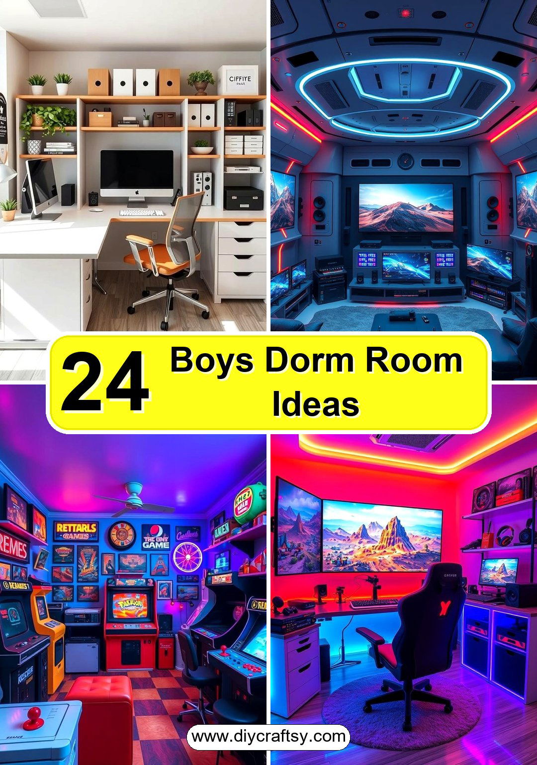 Boys Dorm Room Ideas