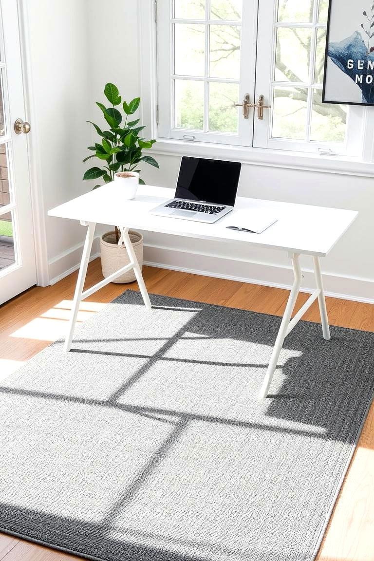 Braided Rug - 24 Office Rug Ideas